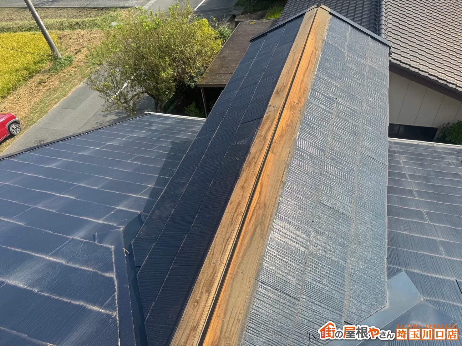 ドーマー　既存の木製貫板